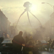 An image from Steven Spielberg’s alien invasion movie, War of the Worlds.